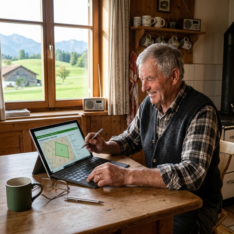 Fläche melden – Sonnen-Energie