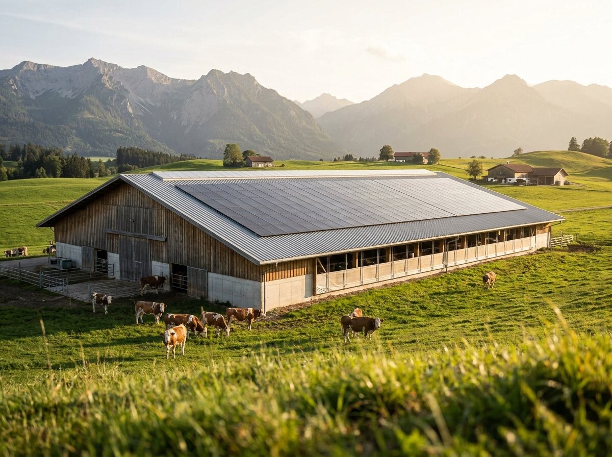 Solaranlage Milchhof Berger in Landshut