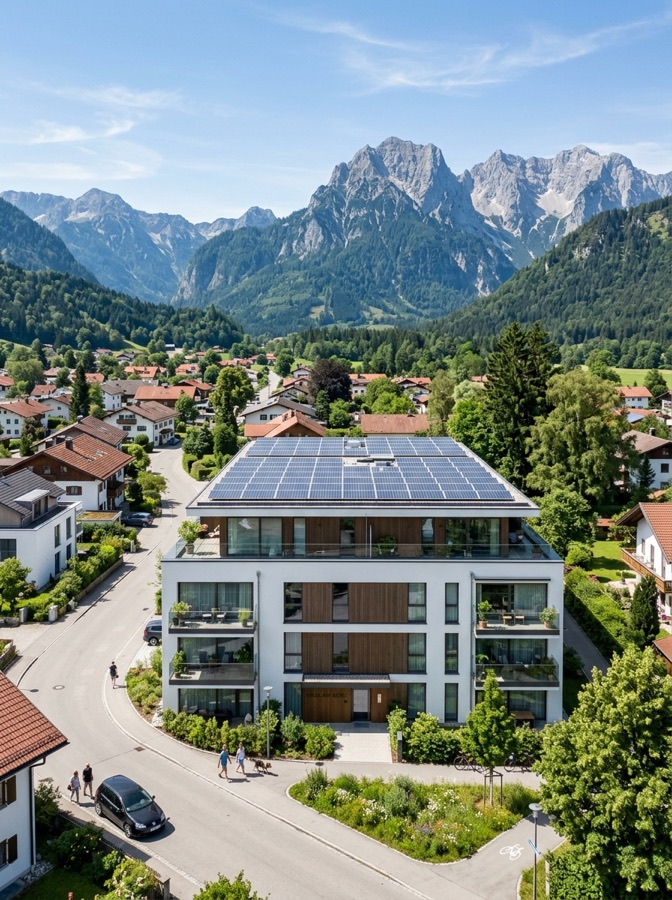4-Parteien-Mehrfamilienhaus · Traunstein