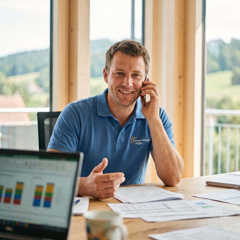 Telefonisches Erstgespräch – Sonnen-Energie