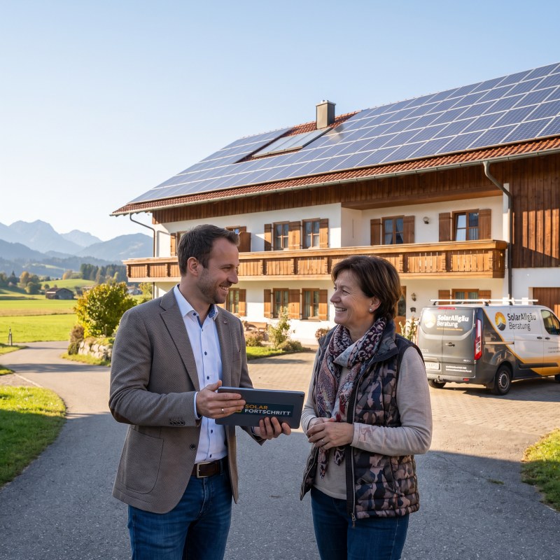 Persönliche Beratung vor Ort – Sonnen-Energie