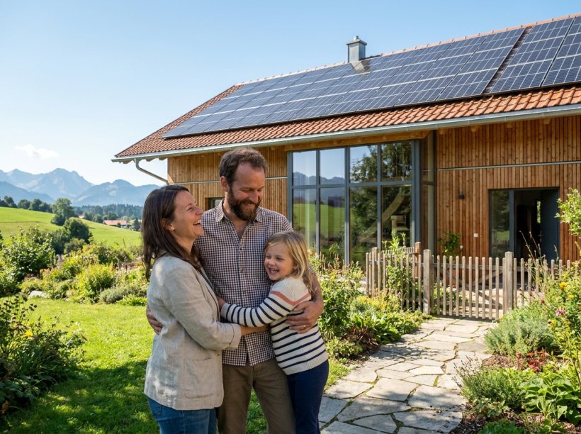 Solaranlage Familie Brändle in Oberstdorf