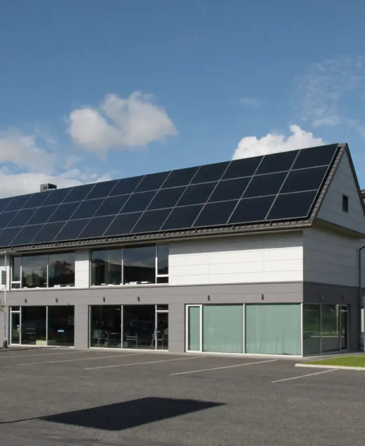 Photovoltaik-Referenz in Kempten · Gewerbegebiet