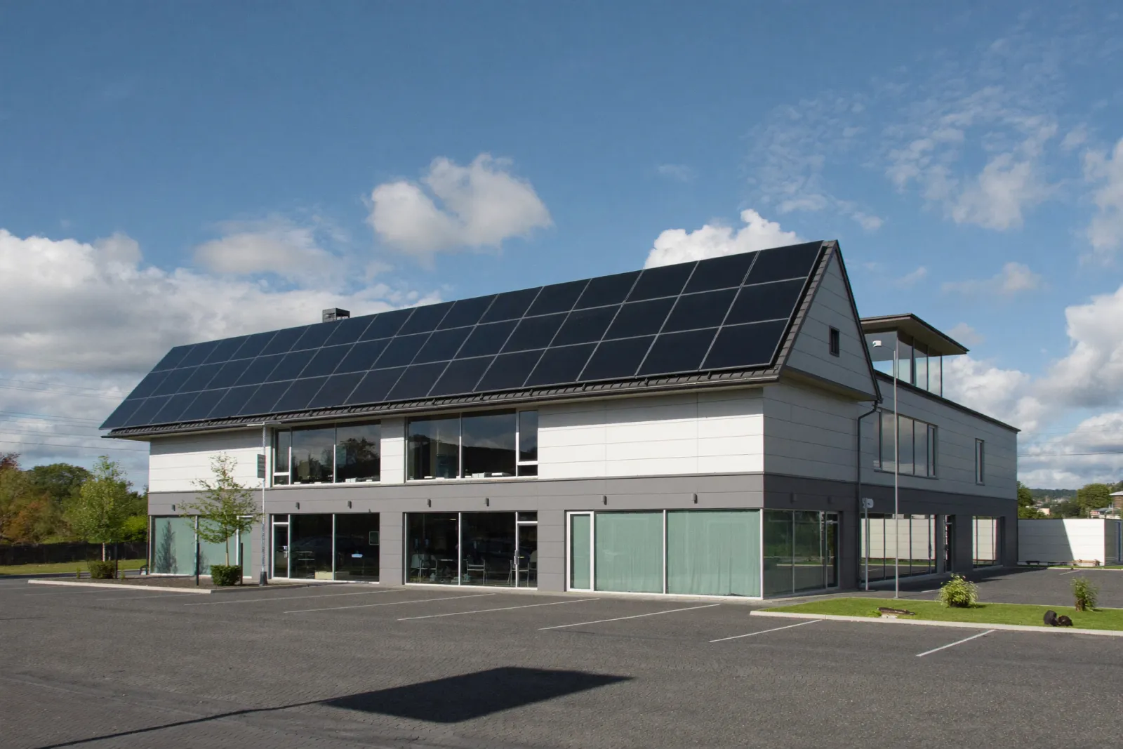 Photovoltaik-Referenz in Kempten · Gewerbegebiet
