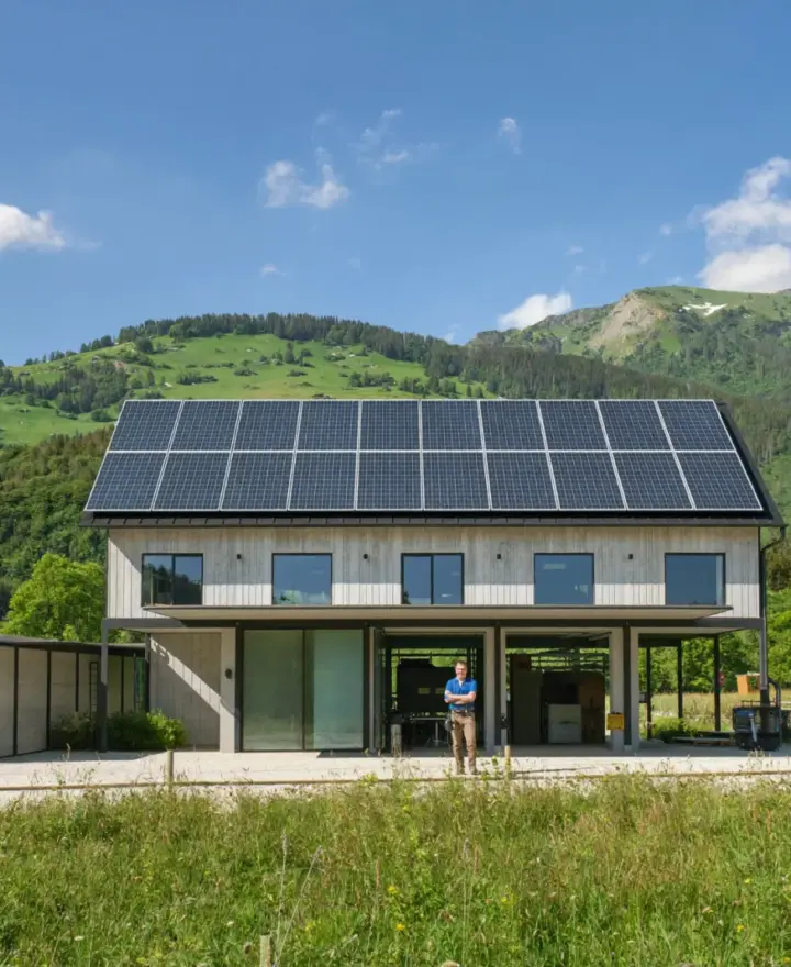 Photovoltaik-Referenz in Oberstdorf · Oberallgäu