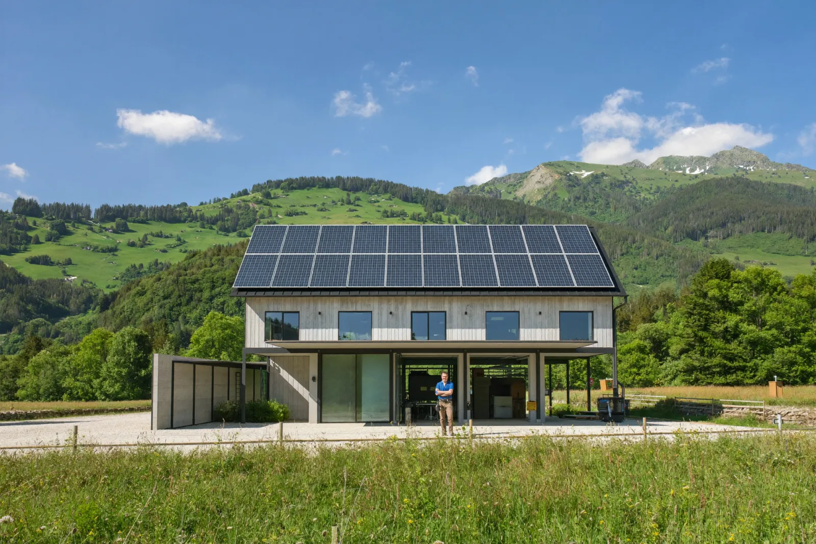 Photovoltaik-Referenz in Oberstdorf · Oberallgäu