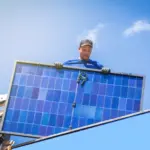 Berater von Sonnen-Energie